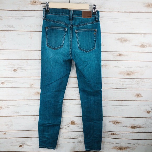 Madewell High Riser Skinny Jeans Size 25 Stretch** - Picture 6 of 11